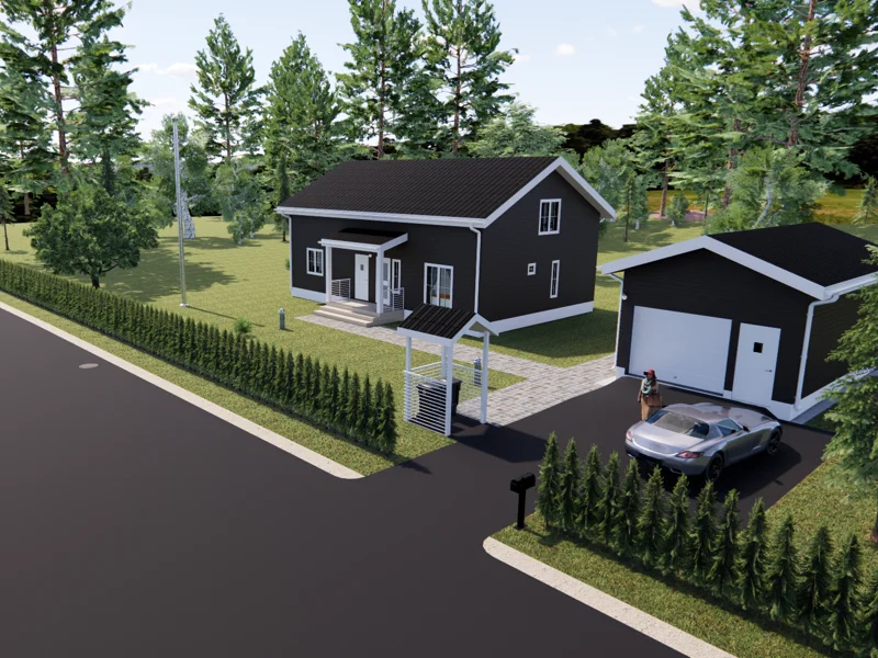 Revit-talon videon kansikuva, canva.